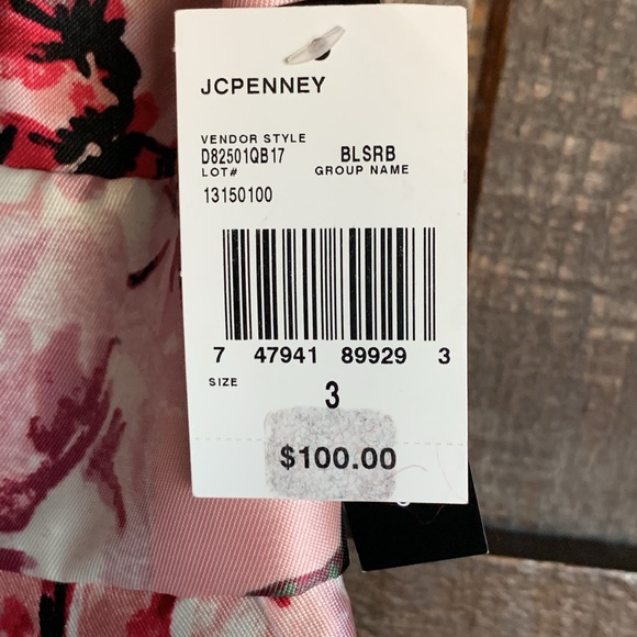 NWT pink homecoming mini dress floral fit & flare … perfect for HOCO size 3 - Picture 11 of 15